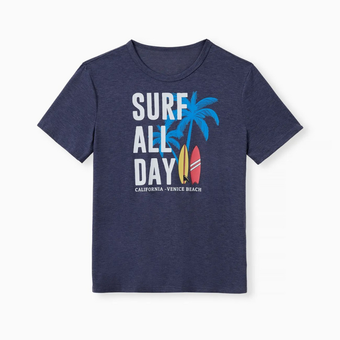 Surf All Day Printed Family Matching Outfit Set