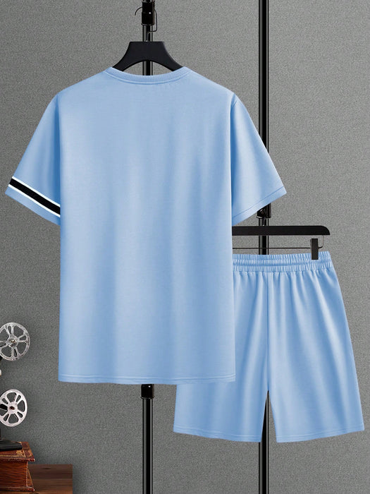 Midnight Athletic T Shirt And Shorts Set