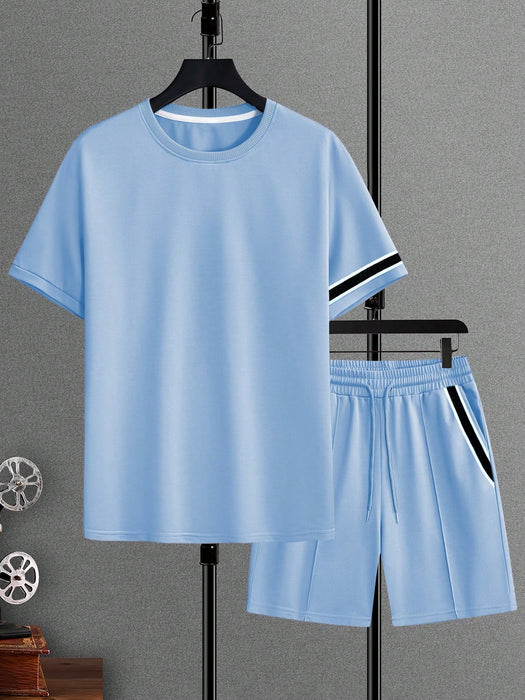 Midnight Athletic T Shirt And Shorts Set