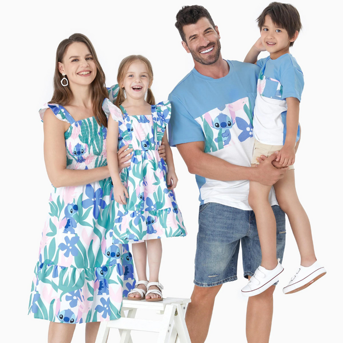 Tropical Floral Family Matching Outfit Set