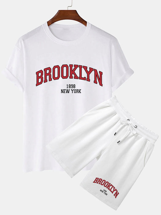 Brooklyn Print T-Shirt & Short