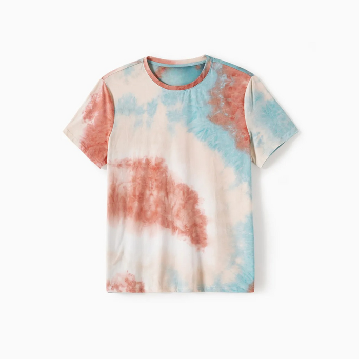 Tie Dye Pattern Family Matching Outfit Set