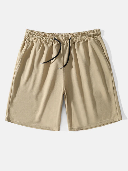 Basic Mid Length Jersey Short