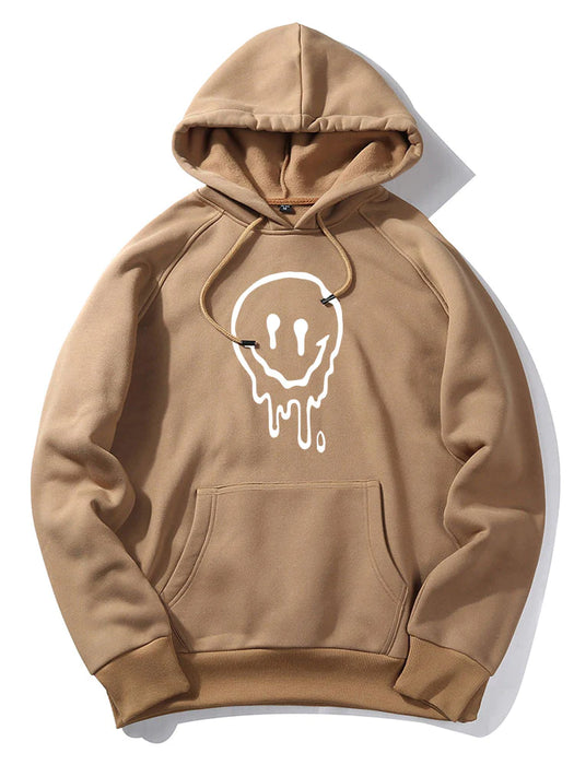 Smiley Print Hoodie