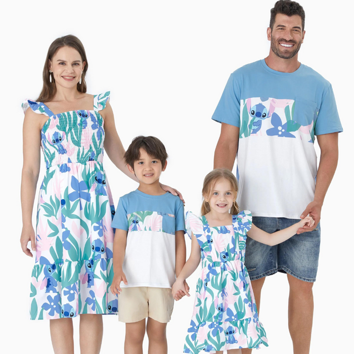 Tropical Floral Family Matching Outfit Set