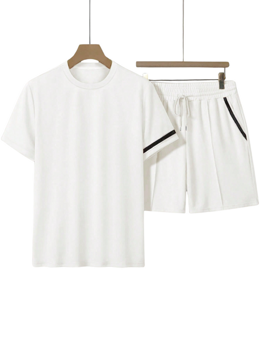 Midnight Athletic T Shirt And Shorts Set