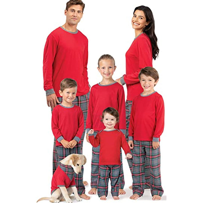 Christmas Plaid Family Matching Sets