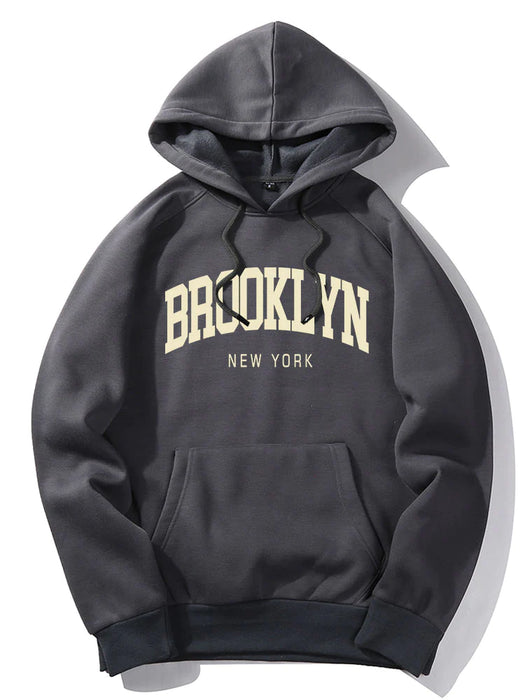 Brooklyn Print Hoodie