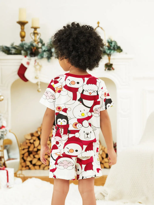 Santa Family Matching Christmas Pajama Set