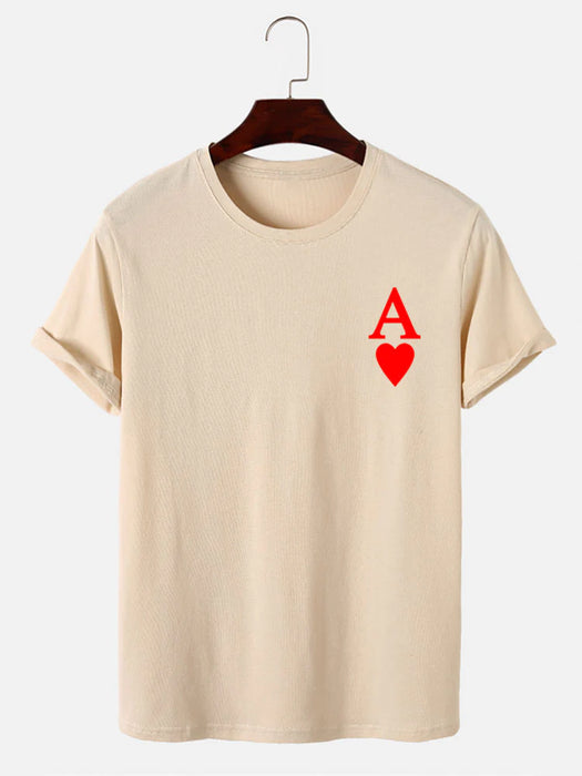 Ace Print T-Shirt