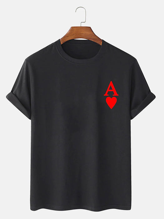 Ace Print T-Shirt