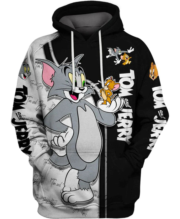 Classic Combined Cartoon Character Hoodies