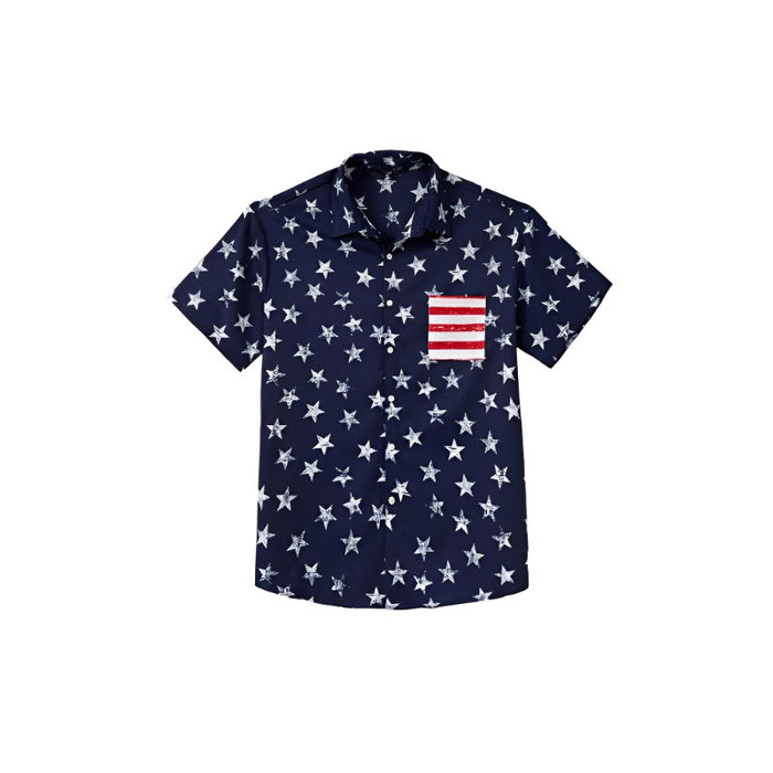 American Flag Print Family Matching Set