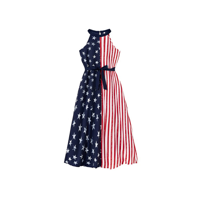 American Flag Print Family Matching Set