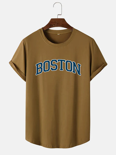 Boston Print T-Shirt