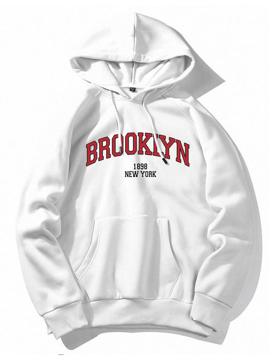 Brooklyn Letter Graphic Hoodie