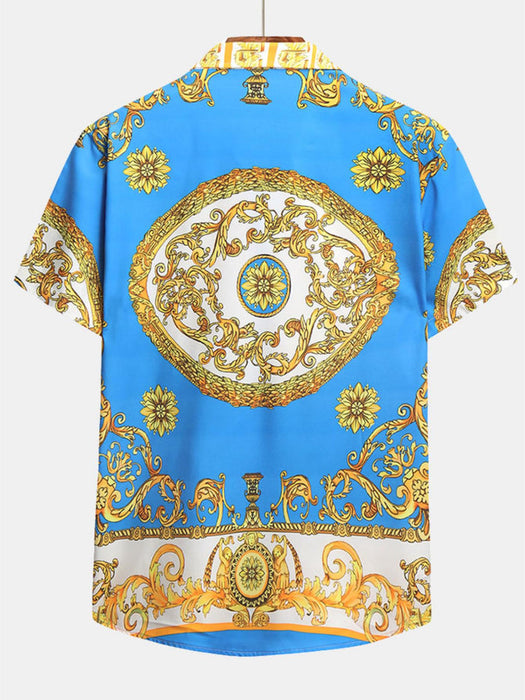 Baroque Print Azure Set