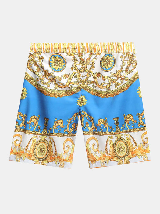 Baroque Print Azure Set