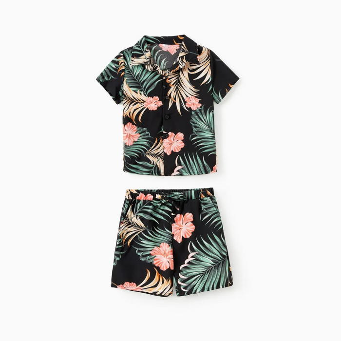 Beachside Botanicals Family Matching Outfit Set