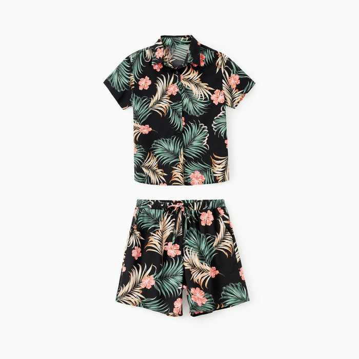 Beachside Botanicals Family Matching Outfit Set