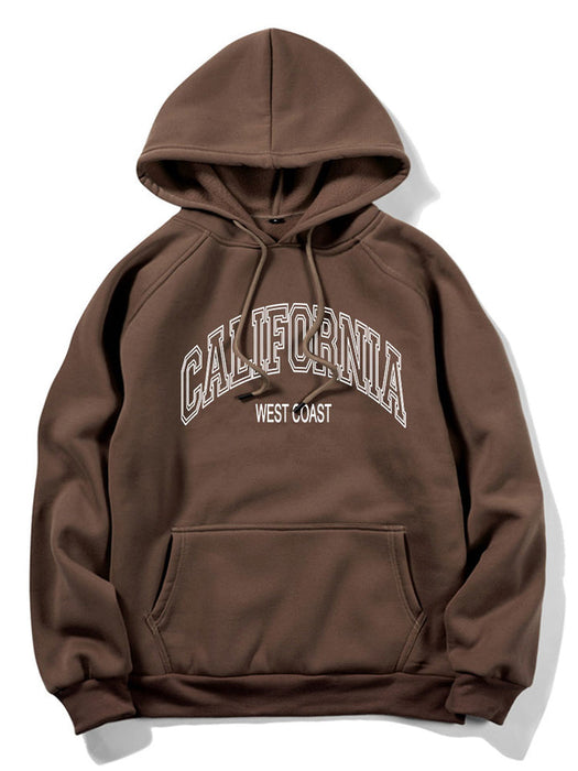 California Print Hoodie