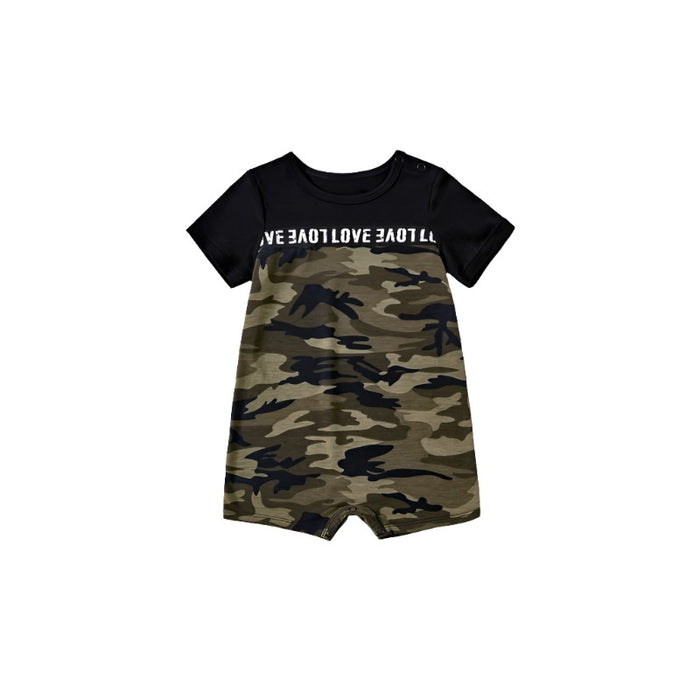 Camouflage Patterned Family Matching Set