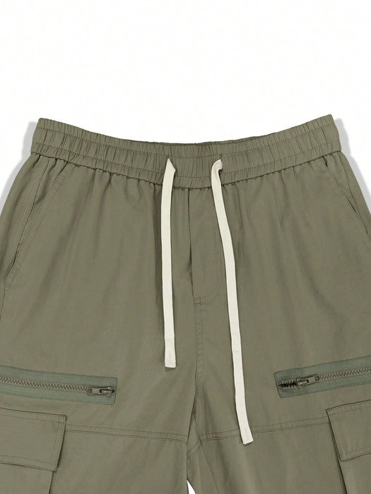 Cargo Pants With Flap And Side Pockets