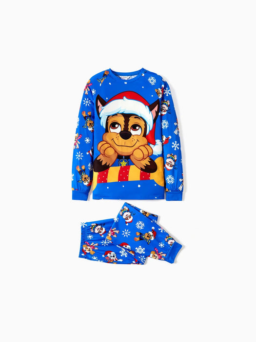 Cartoon Character Family Matching Christmas Pajama Set