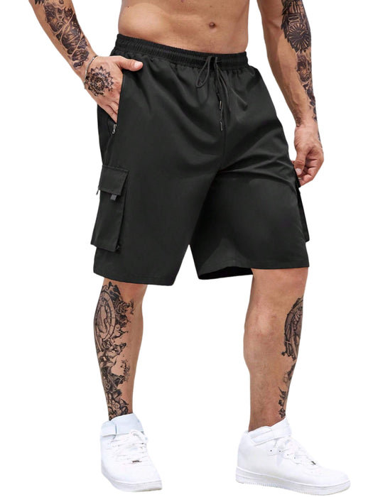 Casual Athletic Cargo Shorts