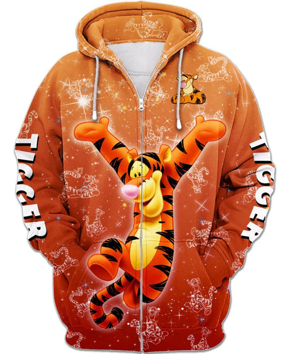 Cheerful Tigger Hoodie