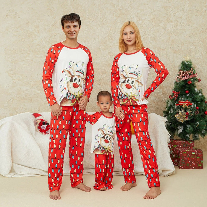 Christmas Lights Family Pajama Set