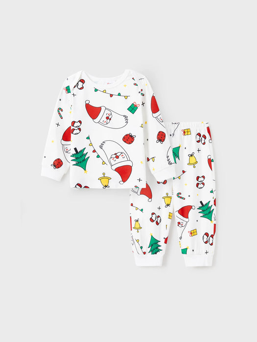 Christmas Festival Print Family Matching Pajama Set