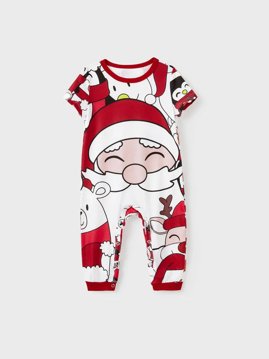 Santa Family Matching Christmas Pajama Set