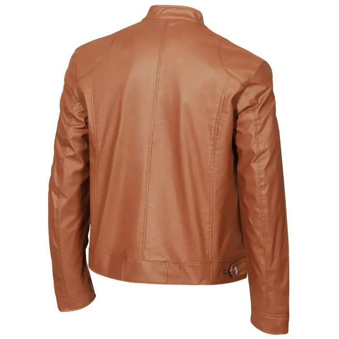 Classic Leather Motorcycle Jacket