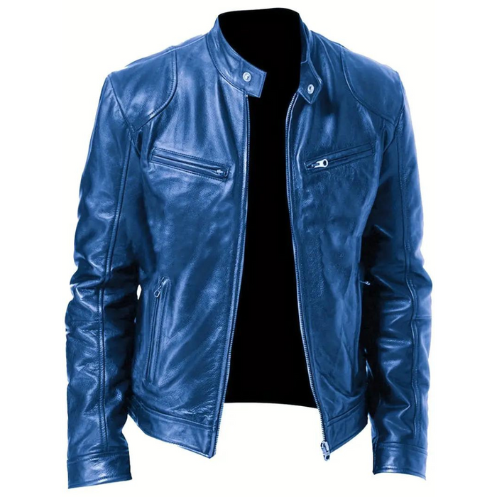 Classic Leather Motorcycle Jacket