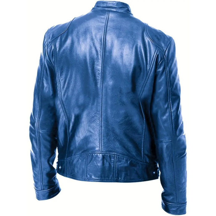 Classic Leather Motorcycle Jacket