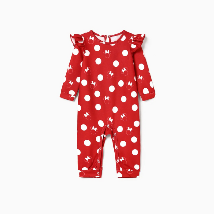 Classic Polka Dot Family Matching Outfit Set