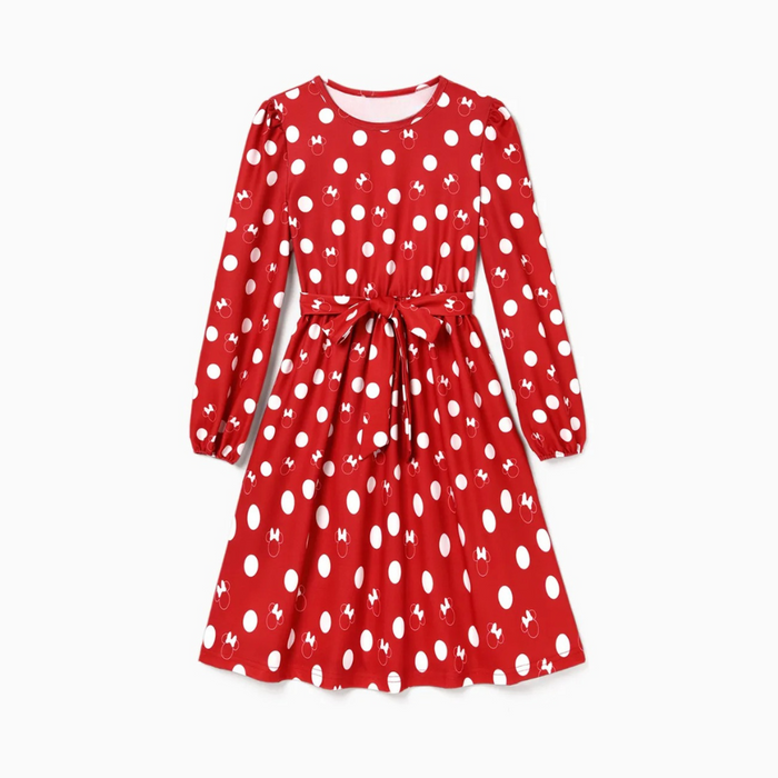 Classic Polka Dot Family Matching Outfit Set