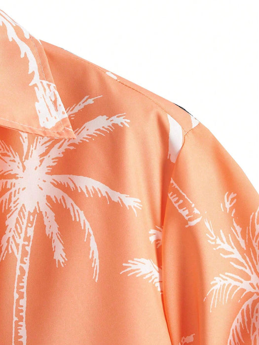 Coconut Tree Printed Shirts