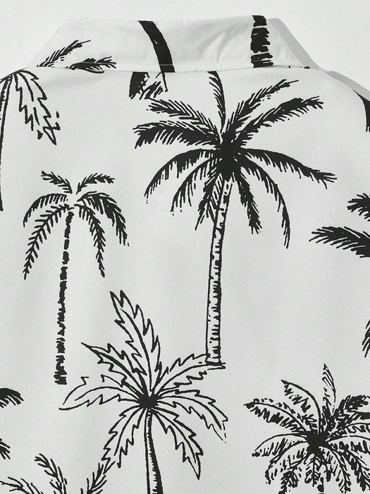 Coconut Tree Printed Shirts