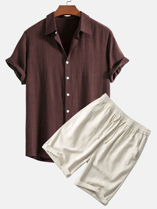 Comfy Shirt And Shorts Set