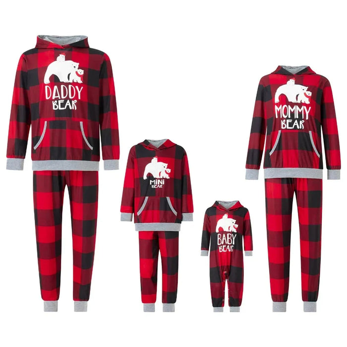 Christmas Bear Family Matching Pajama