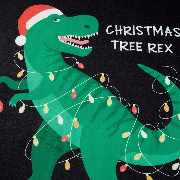 Christmas Dino Lights Family Pajama Set