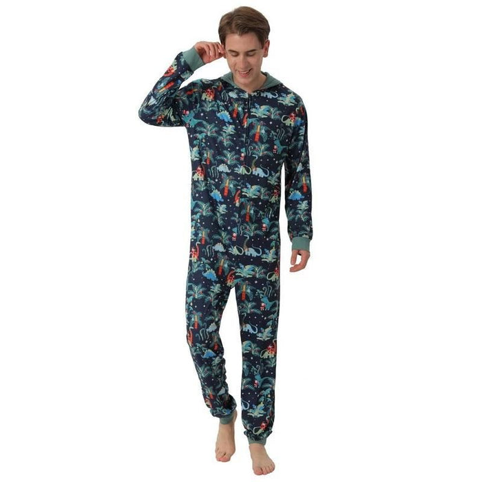 Christmas Family Matching Pajamas Dinosaur