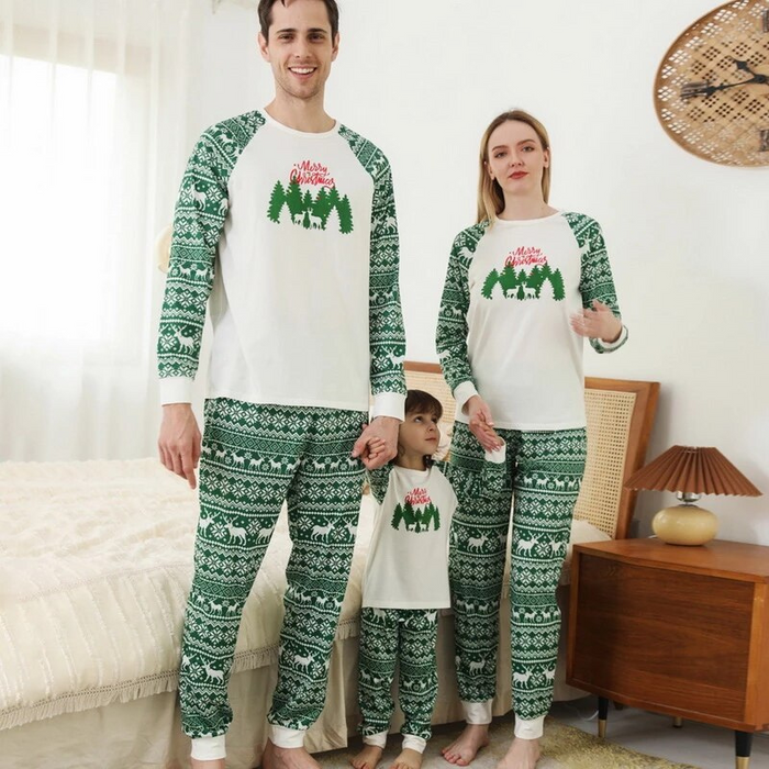 Merry Christmas Family Pajama Set