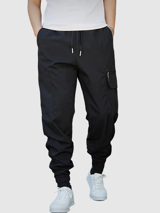 Drawstring Cargo Trousers