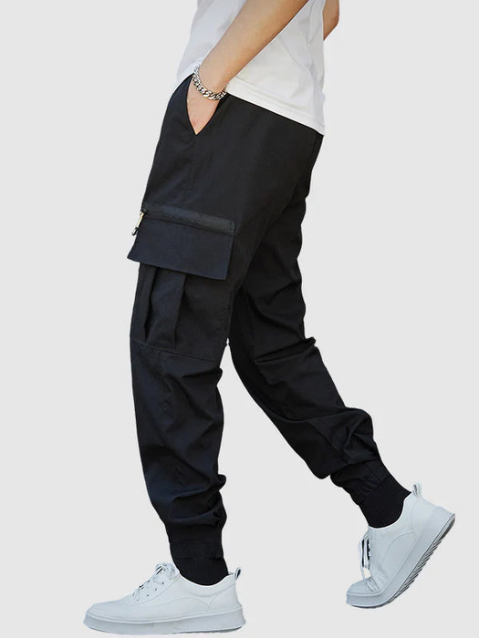 Drawstring Cargo Trousers