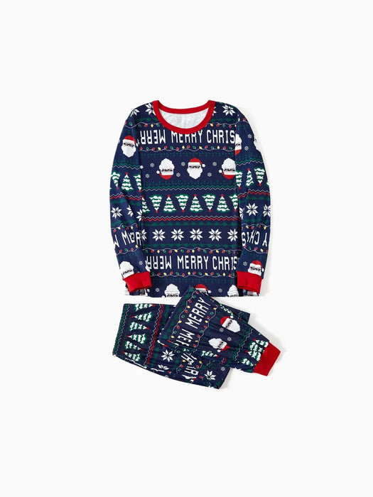 Festive Family Matching Christmas Pajama Set