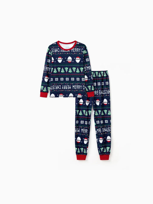 Festive Family Matching Christmas Pajama Set