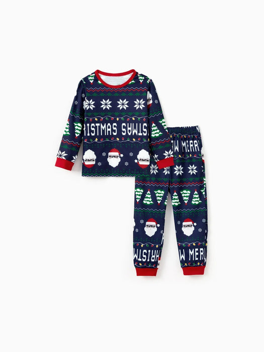 Festive Family Matching Christmas Pajama Set